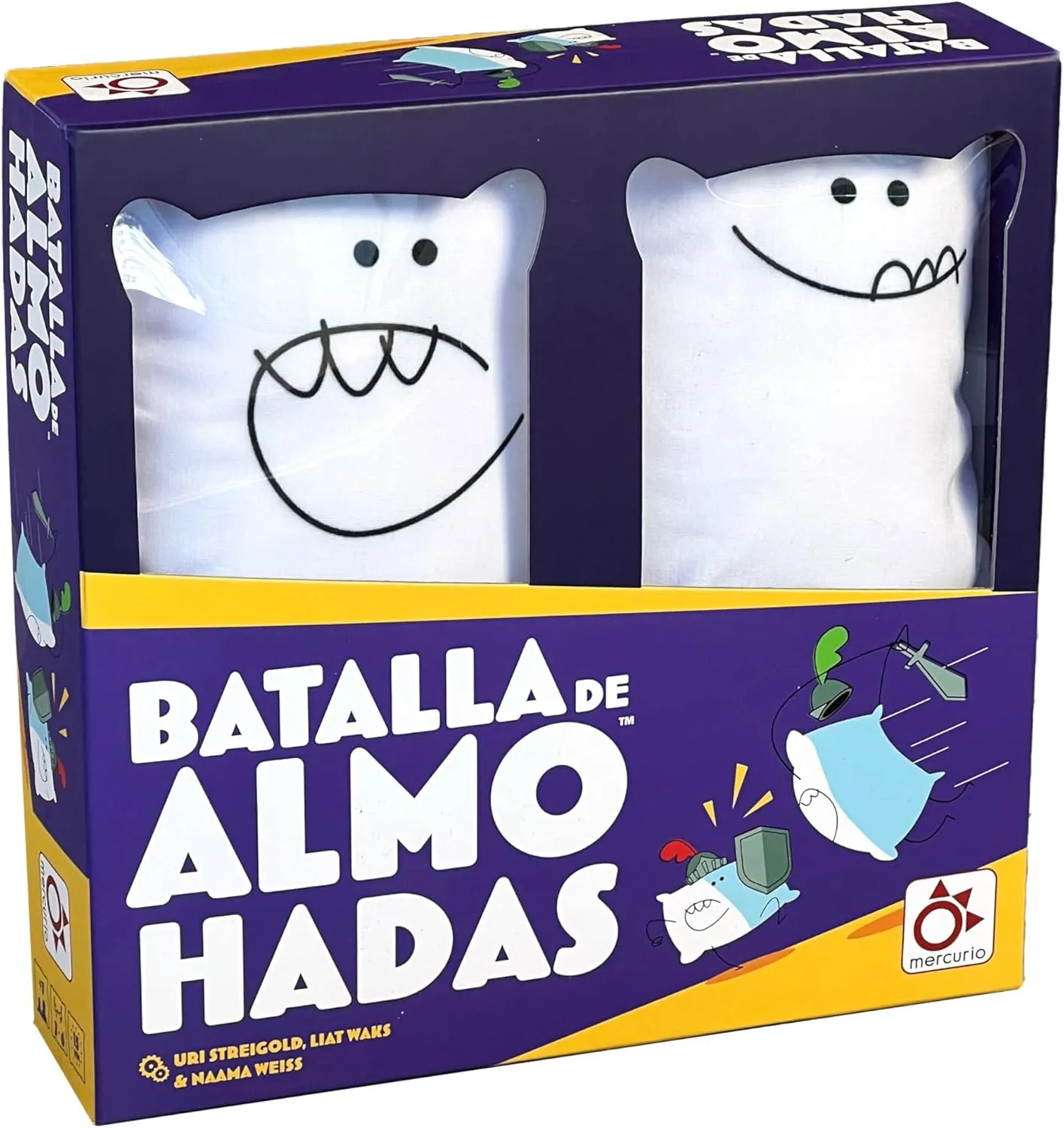 Juego batalla de almohadas